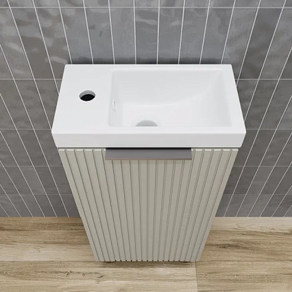 Тумба с раковиной Style Line Соло 40 см напольная