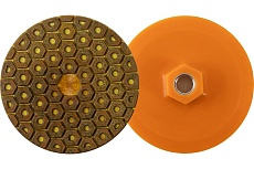 Круг алмазный гибкий шлифовальный №21, Р100, 100 мм DLT 2928