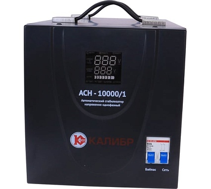 Стабилизатор напряжения Калибр АСН-10000/1 00000060754