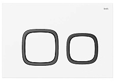 Кнопка смыва Iddis Unifix UNI04WBi77 матовый белый