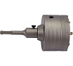 Коронка в сборе по бетону (90 мм; М22) Vertextools 222-0090