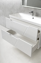 Мебель для ванной BelBagno Vittoria 100 см Bianco Lucido (эмаль)