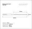 Бур SDS-Max (10x400 мм) Gigant GRD 11003
