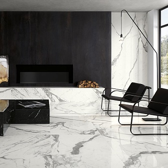 Керамогранит Fap Ceramiche Roma Gold Carrara Superiore Brill 60x120 см, fPZ2