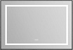 Зеркало BelBagno SPC-KRAFT-985-685-TCH-WARM-NERO 100x70 см антипар, черный в алюминиевой раме