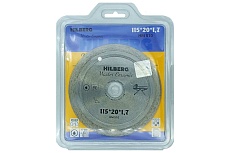 Диск алмазный отрезной сплошной Master Сeramic 115х20 мм Hilberg HM510