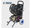 Аппарат для прочистки канализации C-TECH CM1520 комплект с барабаном, шланг 30м (1200 л/ч, 150 бар, 5.5 кВт) CM1520ET1E4BP2A1D1FMTP3