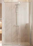 Душевая дверь Vincea Экстенза (Extenza) VDP-4EX9010CLBN 90/100x195 брашированный никель, прозрачная