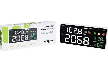 Монитор качества воздуха Levenhuk Wezzer Air PRO CN20, с шумомером 81410
