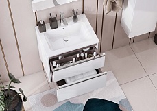 Мебель для ванной Roca Gap 60 см, модуль 2 ящика, белый глянец