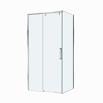 Душевой уголок BelBagno SOFT_CLOSE-1-AH-1-100/80-C-Cr 100x80 прозрачный, хром
