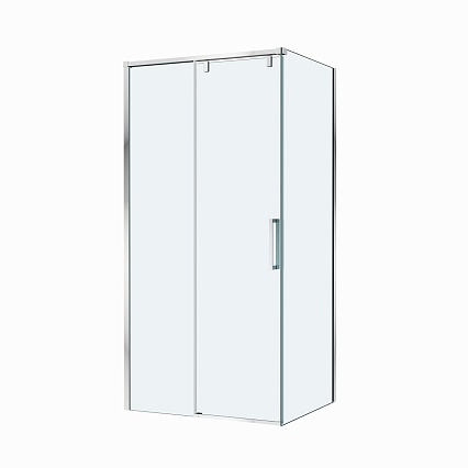 Душевой уголок BelBagno SOFT_CLOSE-1-AH-1-100/80-C-Cr 100x80 прозрачный, хром Душевой уголок BelBagno SOFT_CLOSE-1-AH-1-100/80-C-Cr 100x80 прозрачный, хром