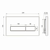 Кнопка смыва Point Меркурий PN44831C хром