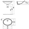 Раковина Creavit TP216-00CB00E-0000 56 см (37x51)