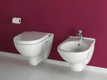 Подвесной унитаз Villeroy&Boch O.Novo 5660HRR1