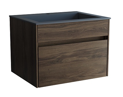 Тумба с раковиной Vincea Chiara new 60 см C.Oak