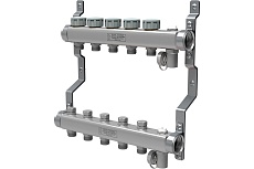 Коллектор в сборе Royal Thermo нержавеющая сталь, универсальный 1 ВР-3/4 НР, 3 выхода НС-1080927