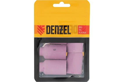 Набор керамических сопел для газовой линзы № 5, 6, 7, 8, 10 Denzel 93659