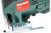 Лобзик Hammer Flex 660 Вт, 0-3000 ход/мин, 80 мм дерево, 8 мм металл, маятник LZK660T
