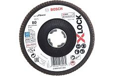 Круг лепестковый B.f.Metal (125х22.2 мм; G80; X-LOCK) Bosch 2608619203