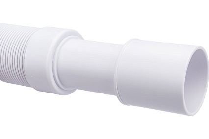 Гофрированная труба McAlpine раздвижная, L460-1000 х 50 мм, вход 1 1/2", В, выход D=40/50 мм MRMF2
