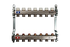 Коллектор из нержавеющей стали без расходомеров STOUT 7 выходов SMS 0922 000007