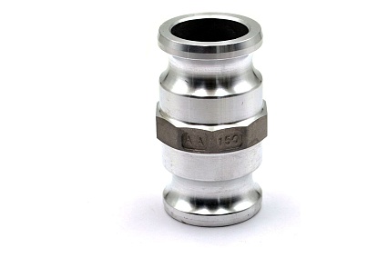 Камлок переходной алюминиевый HIMPT АА-150 (ПАПА 38мм + ПАПА 38мм) 1 1/2" х 1 1/2" 00-00012290