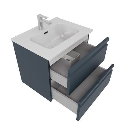 Тумба с раковиной Aquatek Вега 60 см AQ77060