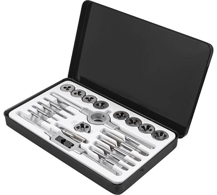 Набор метчиков и плашек Rockforce метрический 20 предметов RF-M020-1(10456)