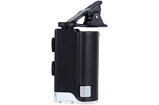 Микроскоп для телефонов Pro Legend 60-100х мини с подсветкой и ультрафиолетом PL4446