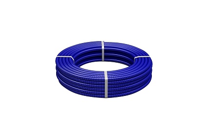 Гофрированная труба Royal Thermo 32 мм для труб 25, синяя, бухта 50 м НС-1118953