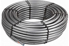 Труба RTP PE-Xa 20x2.8 EVOH 25м серый металлик 29232