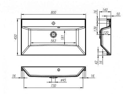 Мебель для ванной BelBagno Vittoria 80 см Bianco Opaco