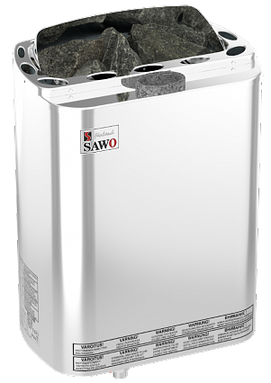 Электрическая печь для бани и сауны Sawo Mini Combi MNC-36NS-Z, 3.6кВт, с парогенератором