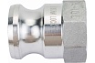 Камлок соединение типа А (1"; ниппель; внутренняя резьба BSP; алюминий) TITAN LOCK TL100AAL