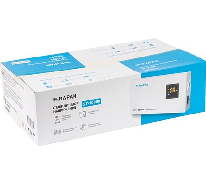 Стабилизатор напряжения RAPAN ST-10000 8904