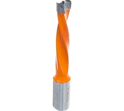 Сверло присадочное усиленное "глухое" (8x70 мм; S=10x20 мм; LH) ROTIS 412.0870L
