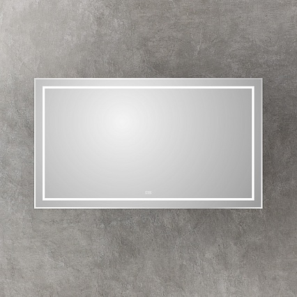 Зеркало BelBagno SPC-KRAFT-1400-800-LED-TCH-WARM 140x80 см антипар, сатин