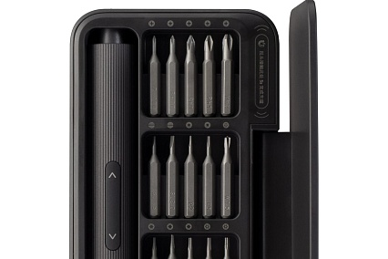 Аккумуляторная отвертка Hoto Electric Screwdriver Set с набором бит, 5В QWLSD010 HTE0010GL