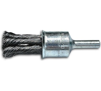 Щетка концевая жгутовая Lessmann Д19x0.35 мм, хв-к 6мм, 20000 об/мин 453278