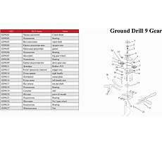 Бензобур ADA Ground Drill-9 без шнека А00319