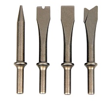 Набор зубил (4 шт) для пневмомолотка Aist 91510080 00-00009412