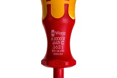 Крестовая отвертка WERA 162 i PH VDE SB PH2x100 мм, на подвесе WE-100012