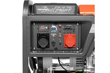 Дизельный генератор Daewoo с функцией DUAL POWER DDAE 6000DXE-3