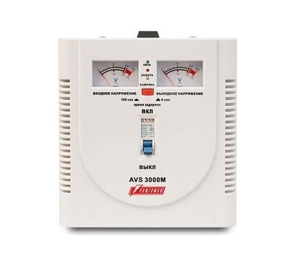 Стабилизатор напряжения Powerman 1ф 3 кВА AVS 3000 M 1192178