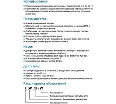 Мотопомпа LEO LGP 30-W 892