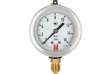 Манометр ДМ 2 063 Р (0-16) бар, кл.1.5, G1/4", DIN CASE BD 1152100024