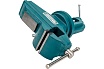 Стальные настольные тиски для точных работ Kraftool Mini 65 мм 32713-75