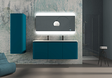 Мебель для ванной Cezares Stylus 140 см Blu Petrolio