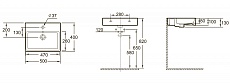 Раковина Jacob Delafon Sully EVT112-00 50 см